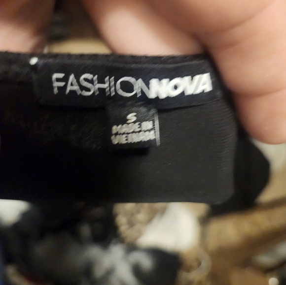 Fashion Nova Black Garment - Picture 3 of 3